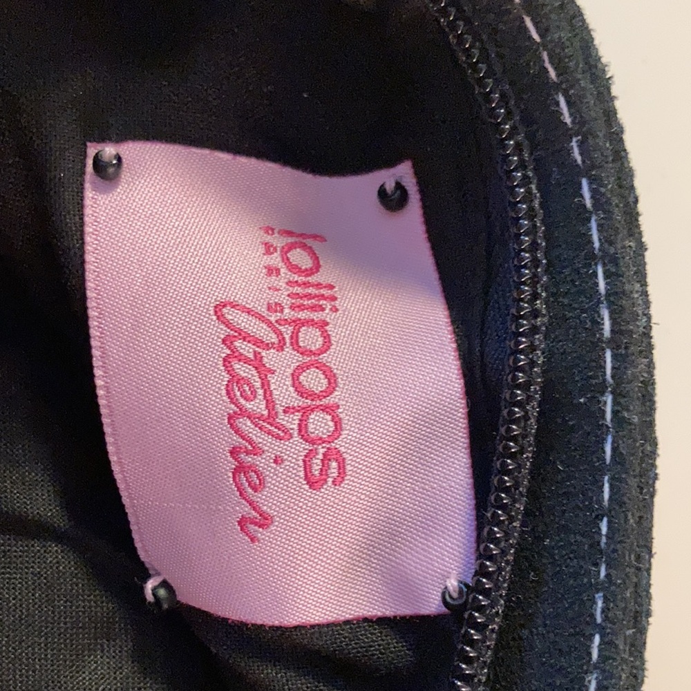 Patchwork Suede Wristlet - image 3